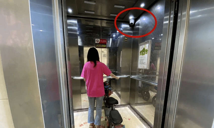电动车进电梯AI自动预警系统