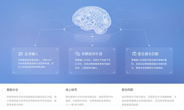 百度大脑智慧医疗智能分诊解决方案